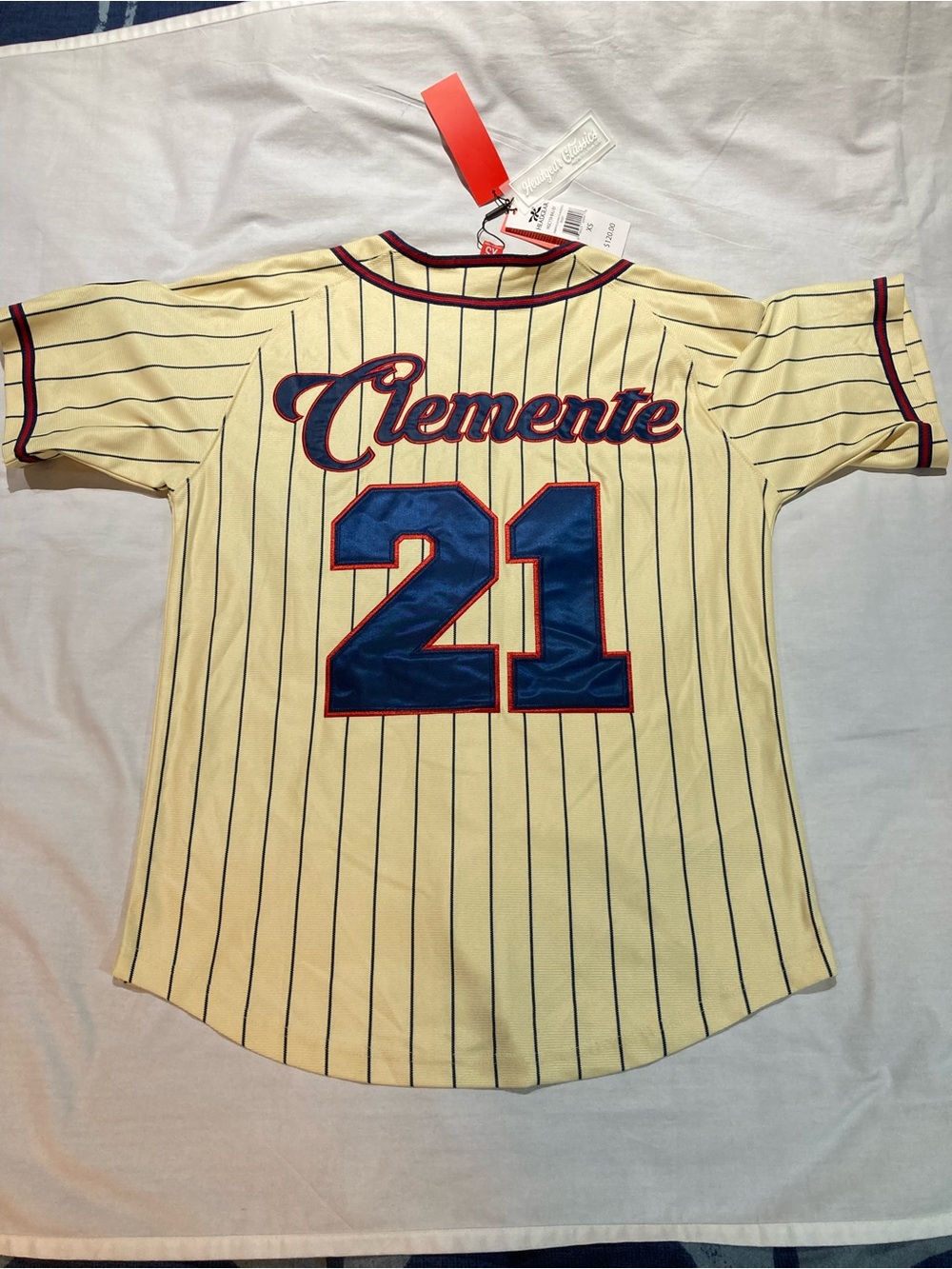 Roberto Clemente Senadores Jersey, Men’s size small, NWT! $110.00!